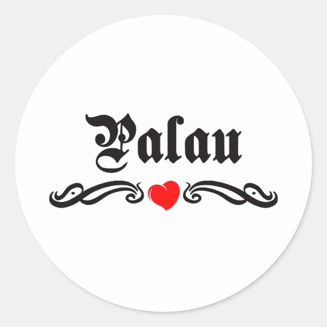 Adesivo Estilo de Tatuagem Papua-Nova Guiné (Frente)