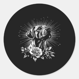 Adesivo Estilo de Tatuagem Retroativa Labrador Cão de Retr