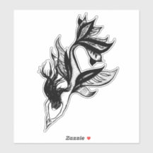 Estilo de Tatuagem Sereia Desenho De Tinta Sombrea