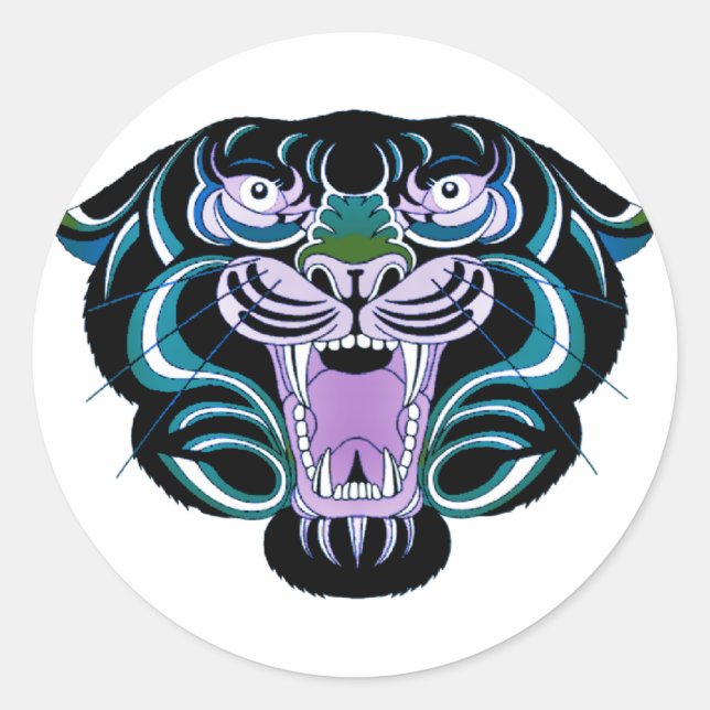 Adesivo Estilo de Tigre 2 (Frente)