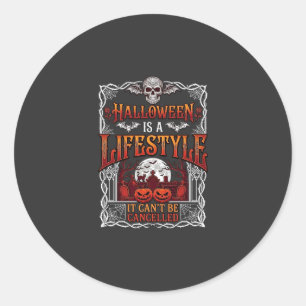 Adesivo Estilo de Vida de Halloween Morcego Crânio Cemitér