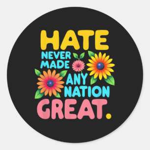 Adesivo Estilo Floral Boho Odio Nunca Fez Nenhum Excelente