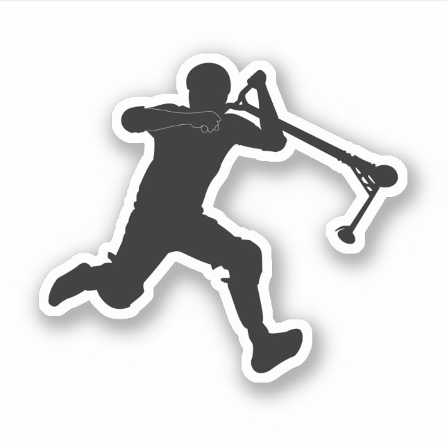 Adesivo Estilo livre do patinete (Frente)