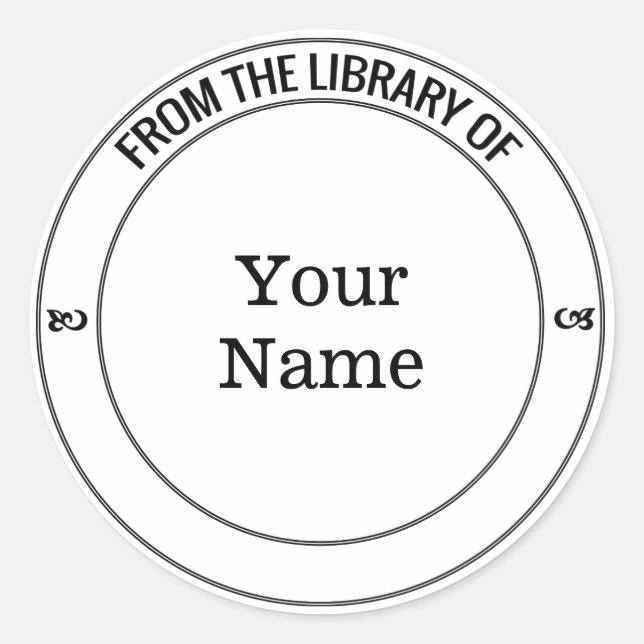 Adesivo Estilo Minimalista - Placa de Reserva Moderna para (Frente)