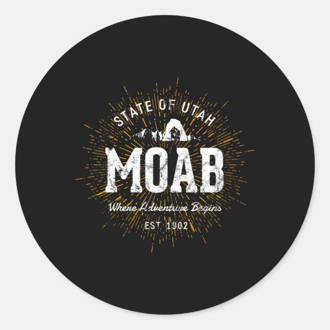 Adesivo Estilo Moab (Frente)