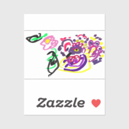 Adesivo estilo Pavão 