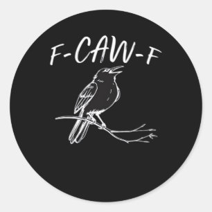 Adesivo Estilo Retro Clássico F-Caw-F