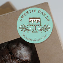 Estilo Simples, Divertido e Mínimo, Bolo de Logoti