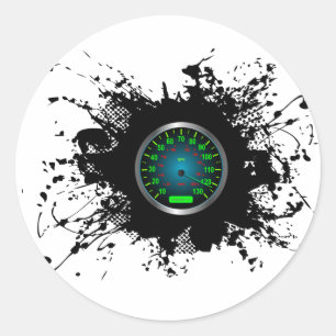 Adesivo Estilo urbano 5 do emblema da velocidade