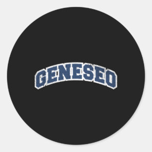 Adesivo Estilo Varsity Geneseo New York
