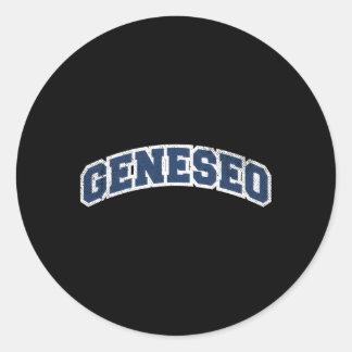 Adesivo Estilo Varsity Geneseo New York
