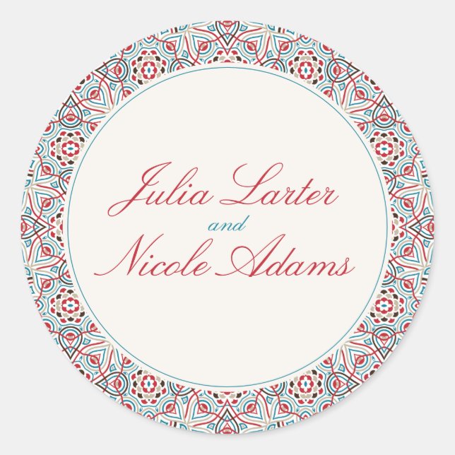 Adesivo Estilos Geométricos Estilhará Casamento Metálico d (Frente)