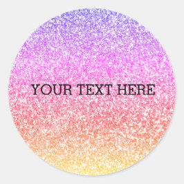 Adesivo Estimulante elegante, arco-íris colorido