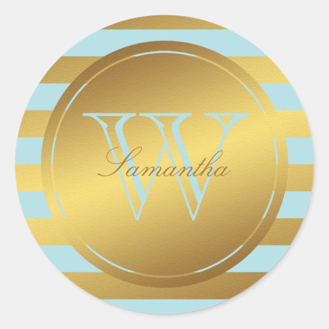 Adesivo Estirpes De Folha De Ouro, De Faux, Monogramas (Frente)