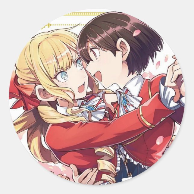 Adesivo Estou apaixonado pela Villainess | WataOshi (Frente)