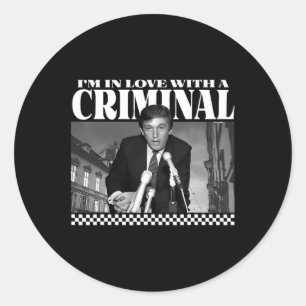Adesivo Estou apaixonado por um criminoso
