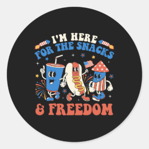 Adesivo Estou aqui para os "Snacks" e "Freedom Boy" 4