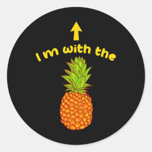 Adesivo Estou com a Cordilheira do Pineapple Sarcastic