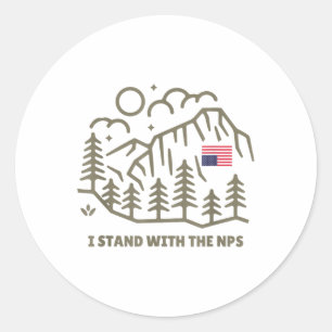 Adesivo Estou Com O Nps - Apoio Ao Parque Nacional