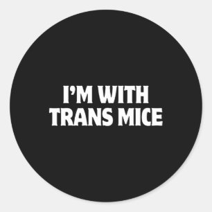 Adesivo Estou Com Ratos Trans Trump Meme Engraçado Mi Tran
