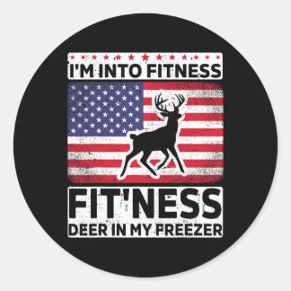 Adesivo Estou na Malhação Deer Freezer, Pai Engraçado, Hun