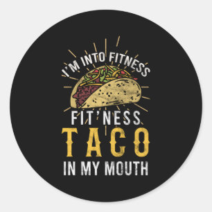 Adesivo Estou Na Malhação Taco No Meu Taco Da Boca