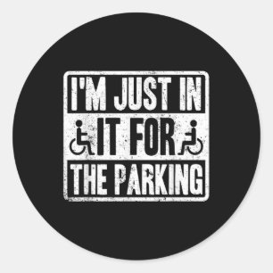 Adesivo Estou Nisso Só Pelo Estacionamento Camiseta Divert