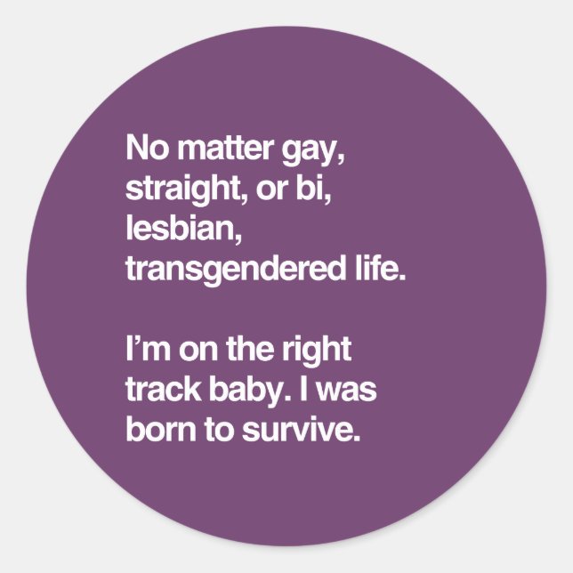 Adesivo Estou no caminho certo, querida (Frente)