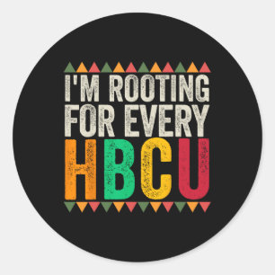 Adesivo Estou Torcendo Por Todo Graduado Hbcu Faculdade Hb