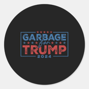 Adesivo Estou votando em Trump Vance Fora da Lei Caipira