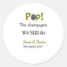 Estourar o champanhe ainda fazemos casal cinza dou