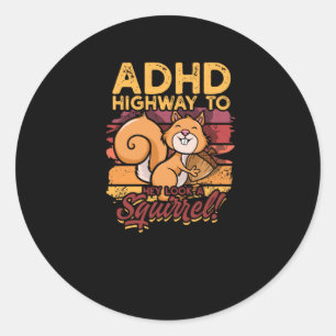 Adesivo Estrada de Alta Definição para Ei, olhe um esqui