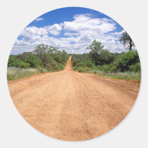 Adesivo Estrada de terra, Parque Nacional Kruger, Mpumalan