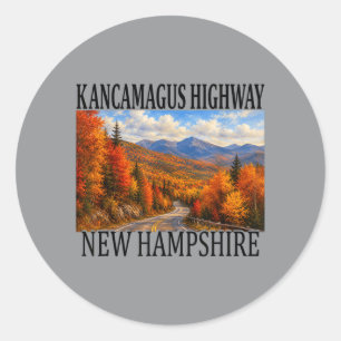 Adesivo Estrada Kancamagus New Hampshire