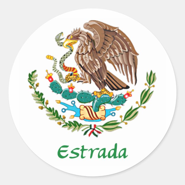 Adesivo Estrada Mexicana Eagle (Frente)