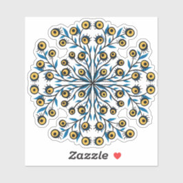 Adesivo Estranha Criatura Gótico Fantasia Arte Com Olhos