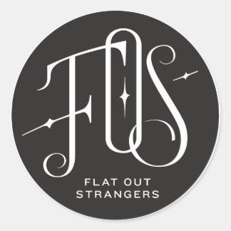 Adesivo Estranhos Flat Out