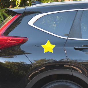 Adesivo Estrela Amarela