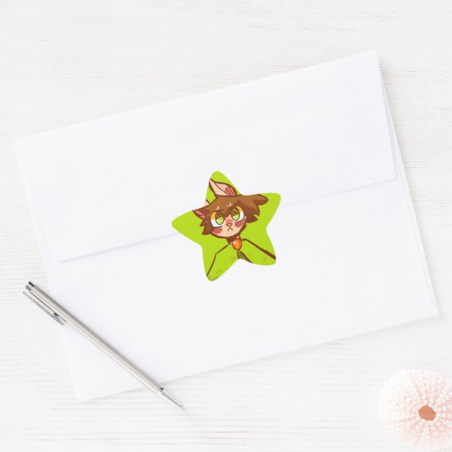 Adesivo Estrela Coelho (Envelope)