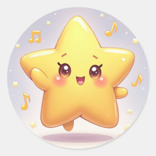 Adesivo Estrela Dançante Twinkle – Coisinha Rosada Kawaii