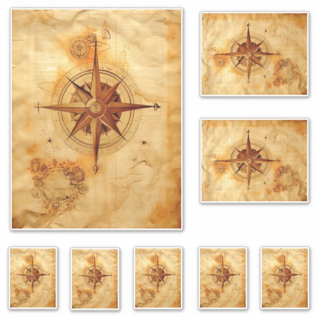 Adesivo Estrela de café (Frente)