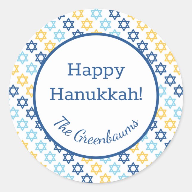 Adesivo Estrela de David (Frente)