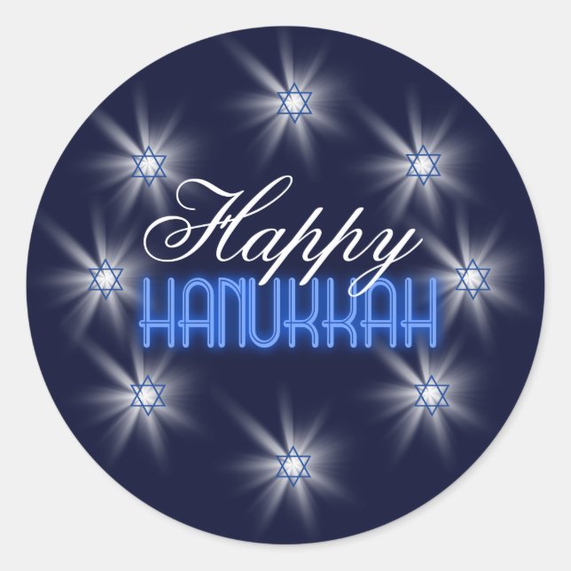 Adesivo Estrela de David Array Blue SDAB (Frente)