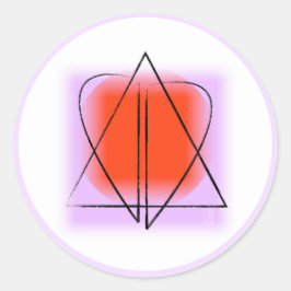 Adesivo Estrela de David/Heart