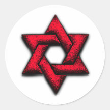 Estrela de David Red