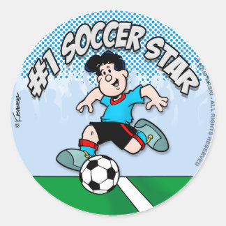 Adesivo Estrela de futebol