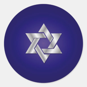 Adesivo Estrela de ouro PixDezines com fundo David/DIY