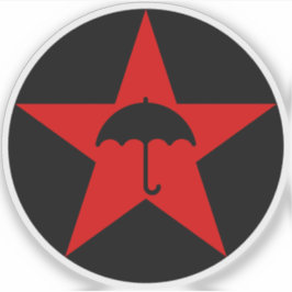 Adesivo Estrela de Pluviófilo v2 (vermelha)