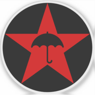 Adesivo Estrela de Pluviófilo v2 (vermelha)