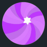 Adesivo Estrela giratória moderna do Bar David Mitzvah Per<br><div class="desc">Um adesivo perfeito para um morcego mitzvah, bar mitzvah ou outra celebração judaica! A mão fez arte para você. TOTALMENTE PERSONALIZÁVEL! Clique em "editar usando a ferramenta design" para adicionar texto e ajustar as fontes, cores e posicionamentos. OBRIGADO POR APOIAR ARTISTAS INDEPENDENTES! Todos os trabalho de arte e designs são...</div>